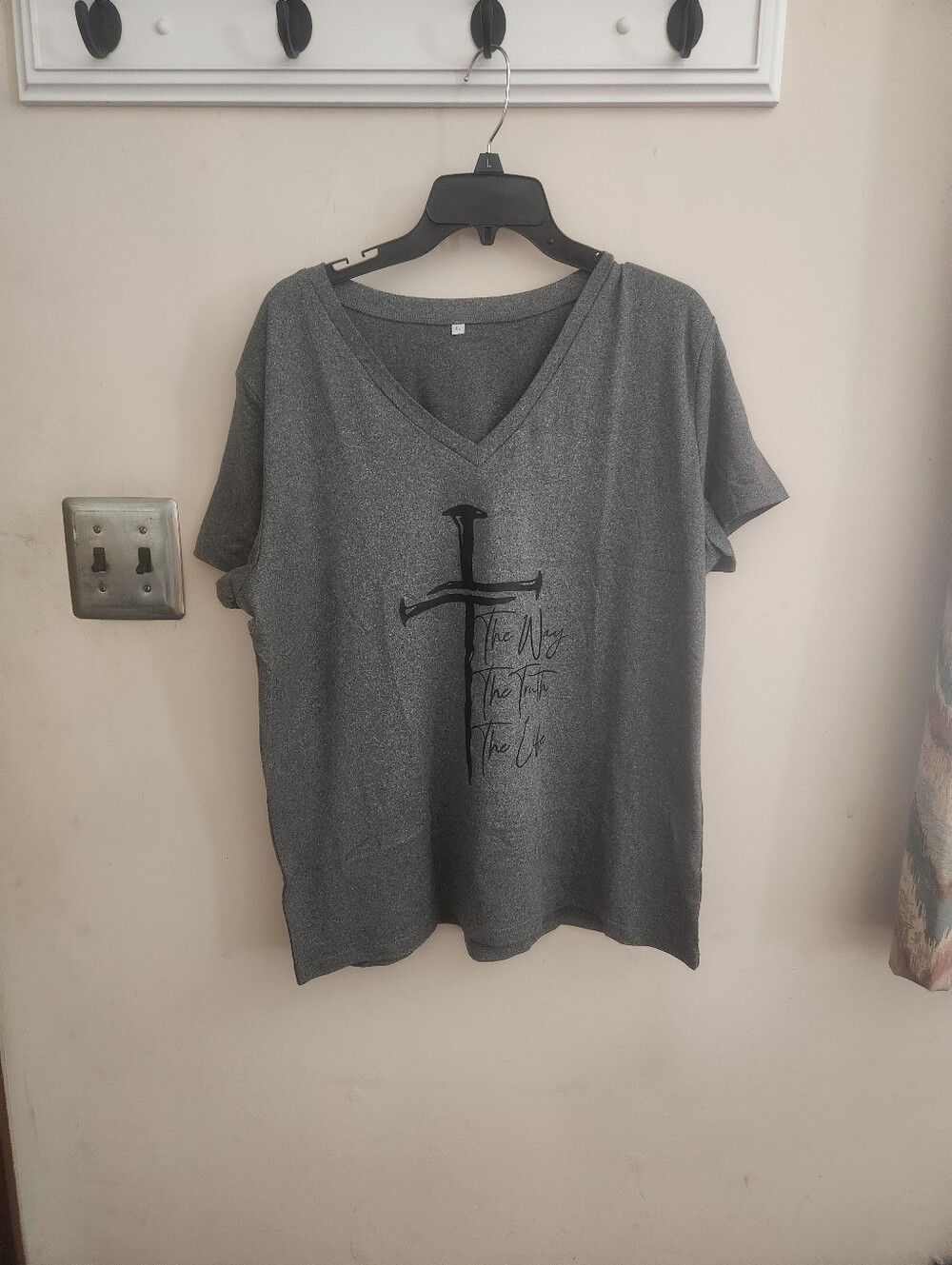 🎉 The Way The Truth The Life Cross Tee